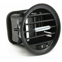NOUVELLE Grille d'aération JAPAN Panel Grille Cover Ventilation Grille Air Vent Nozzle Grille Piano Black Remplacement pour Vauxhall ADAM / CORSA D (2006 - 2014) TABLEAU DE BORD CHROME IDENT KB6 13417
