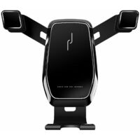 Support de téléphone pour voiture,Support de téléphone portable pour Nissan x-trail XTrail T32, Support de style de voiture, GPS, Support rotatif,For X-Trail 14-21,noir