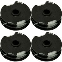 Set of 4 replacement spools for Parkside PRTA 20-Li C3 cordless brush cutter IAN351753