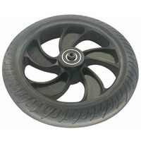 Rear Wheel, 8 Inch Electric Scooter Replacement Rear Wheel Solid Tire with Bearing Hub for Kugoo S1 S2 S3 - Black, Free Size