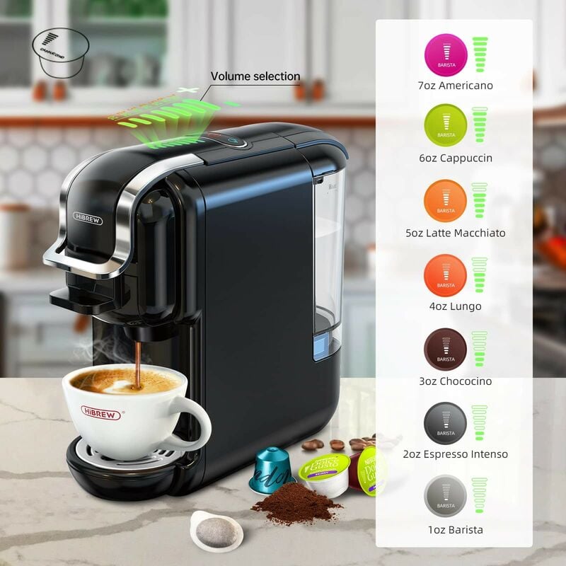 Capsule de café rechargeable pour machine à crème riche Bosch-1