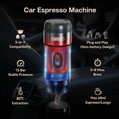 Machine à café Portable avec Capsules