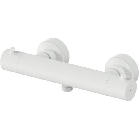 Essebagno Luisa Thermostat-Duscharmatur, Weiß