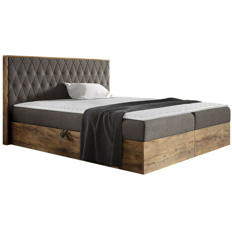 Cama continental Navis II, Faro 5, Continental, Doble, 160x200, Tapiz, Somieres, 168x208x103cm (1/5)