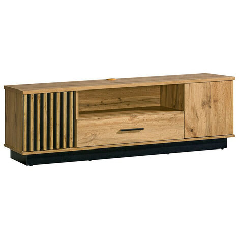 Mueble TV Tenodeu 106 , Número de puertas: 2, Número de cajones: 1, 155x51x40cm (1/4)