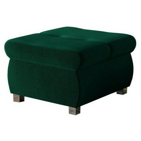 Reposapiés Comfivo 122, Kronos 19, 39x60x60cm, Diámetro: 0, Tapiz, Patas: Metal, 0 (1/4)