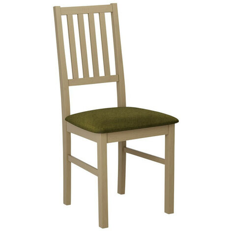 Silla Victorville 170, Roble Sonoma, 90x43x49cm, Tapiz, De madera, Madera, Muebles ya montados (1/4)