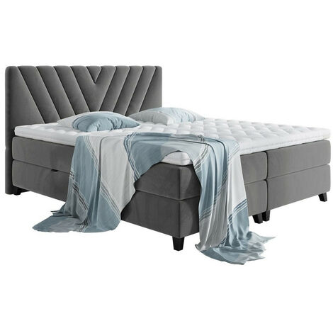 Cama continental ComfiDream Solra, Fresh 32, Continental, Doble, 160x200, Tapiz, Somieres, 172x210x118cm (1/5)