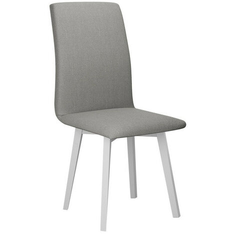 Silla Victorville 269, Blanco, 90x43x41cm, Tapiz, De madera, Madera (1/4)