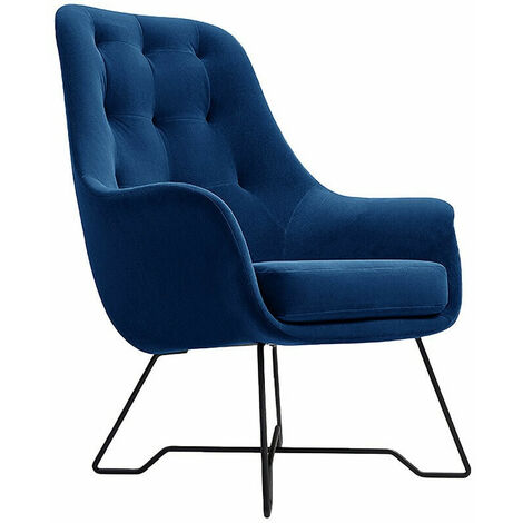 Sillón Kingston 135, Velluto 25, 102x73x83cm, Tapiz, Patas: Metal, 0 (1/5)