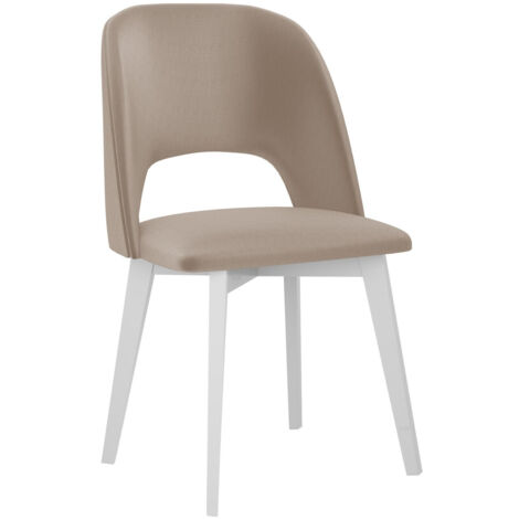 Silla Victorville 363, Blanco, 83x48x54cm, Tapiz, De madera (1/4)