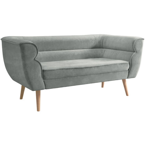 Sofá Glenview 101, Kronos 53, 142x74x76cm, Tapiz, Patas: Madera (1/4)