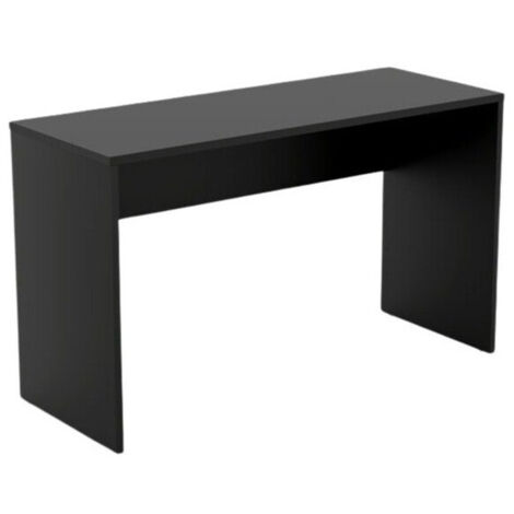 Mesa de oficina Austin 345, Negro, Número de puertas: 0, Número de cajones: 0, 75x130x50cm (1/5)