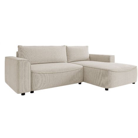 Sofá rinconero TrendyNest 105, Derecha, Función de descanso, Almacenaje, 255x175x93cm, 0 (1/5)