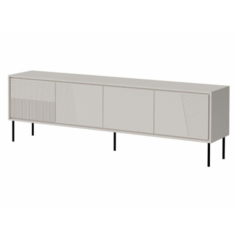 Mueble TV Charlotte 209, Cachemira, Número de puertas: 0, Número de cajones: 0, 200x61x38cm (1/4)