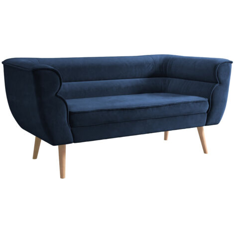 Sofá Glenview 101, Kronos 09, 142x74x76cm, Tapiz, Patas: Madera (1/4)