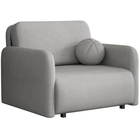 Sillón Columbus 240, Velo 633, 85x100x103cm, Tapiz, Patas: Madera, 0, Muebles ya montados (1/5)