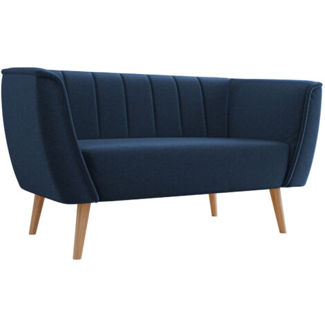Sofá Glenview 104, Kronos 09, 142x74x75cm, Tapiz, Patas: Madera (1/5)