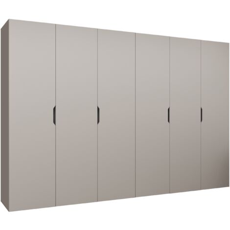 Armario Hartford 517, Cachemira, 202x300x50cm, Puertas de armario: Con bisagras, Número de estantes: 0 (1/4)
