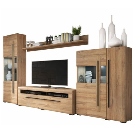 Conjunto de salón Ophsalu 111, Roble nieto