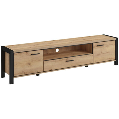 Mueble TV Temire 105 , Número de puertas: 0, Número de cajones: 0, 210x50x41cm (1/4)
