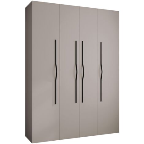 Armario Hartford 564, Cachemira, 246x180x42cm, Puertas de armario: Con bisagras, Número de estantes: 0 (1/5)