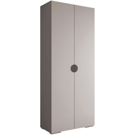 Armario Hartford 566, Cachemira, 237x100x47cm, Puertas de armario: Con bisagras, Número de estantes: 0 (1/5)