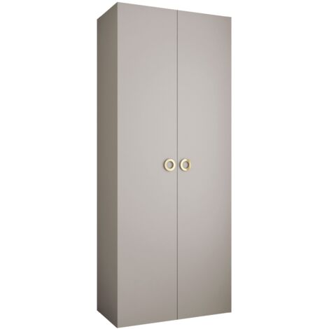 Armario Hartford 540, Cachemira, 246x100x52cm, Puertas de armario: Con bisagras, Número de estantes: 0 (1/5)