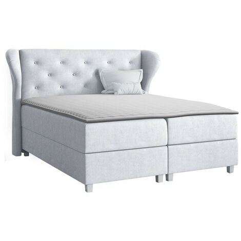Cama continental Ovum, Prestige 2769, Doble, Continental, 200x200, Tapiz, Somieres, 224x212x120cm (1/5)