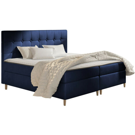 Cama continental Caseus, Magic Velvet 2216, Individuales, Continental, 120x200, Tapiz, Somieres, 122x208x115cm (1/5)
