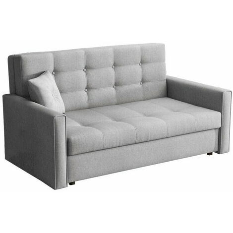 Sofá cama Columbus 102, Tatum 279, Almacenaje, 0, 85x153x98cm, Muebles ya montados (1/5)