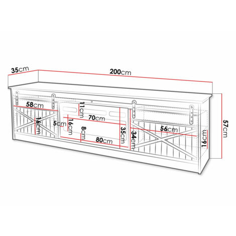 Armario esquinero modular Charlotte, 3 puertas (165 cm