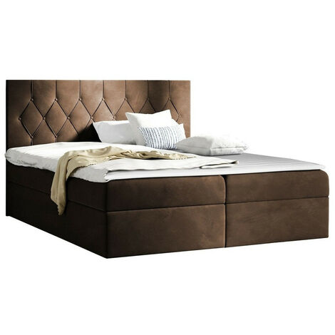 Cama continental Hortulus, Mikrofaza 20, Continental, Doble, 140x200, Tapiz, Somieres, 147x208x103cm (1/5)