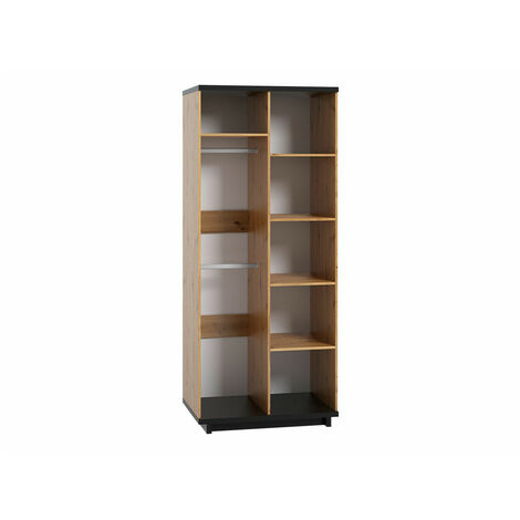 Armario Providence N107 , 215x90x60cm, Puertas de armario: Con bisagras