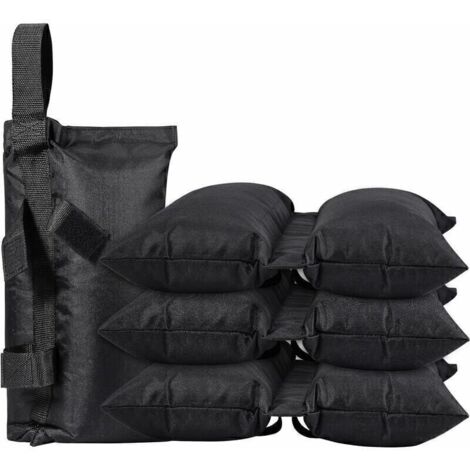 Sable Gazebo Paquet de 4 Poids Lourd Sacs lestés qualité Industrielle Sable Gazebo Paquet de 4 Poids Lourd Sacs lestés qualité Industrielle