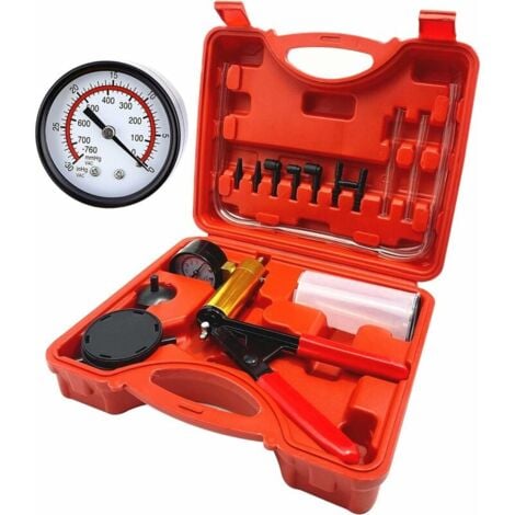 Kit d'outils de purge sous vide pneumatique, avec extracteur de