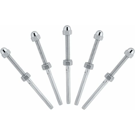 Lot De 6 Tendeurs De Câble Robustes - Pour Clôture, Fil, Corde (ABS, Portable, Entretien Facile) - 8