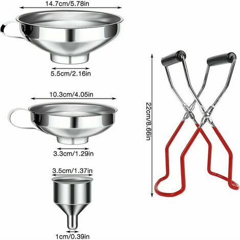 Set de 3 bols de préparation en inox 1, 2 et 3.3 L - 5 Five