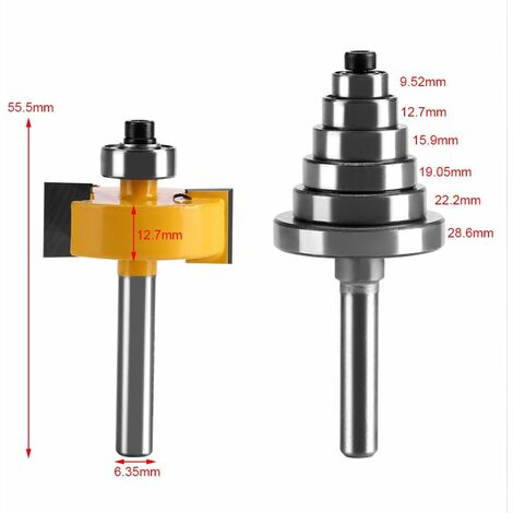 Sourcing Map H8 Hexagonal Tournevis Embout 1/4" Hexagonal