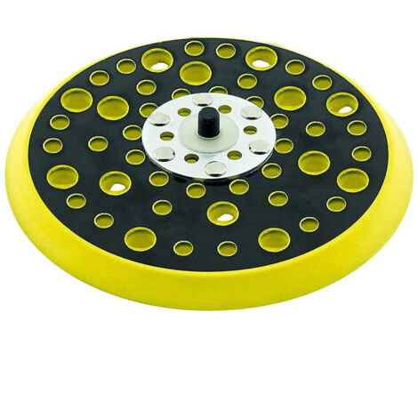 Plateau Support Velcro 150 Mm Pour Mirka Ceros/Deros | Filetage 5/16" | 54 Trous | Pour Ponçage Et Polissage