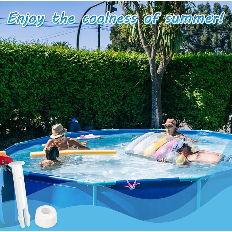 Support D'Angle Pour Cadre De Piscine MagiDeal – Renfort Structurel, Matière PP, Montage Facile