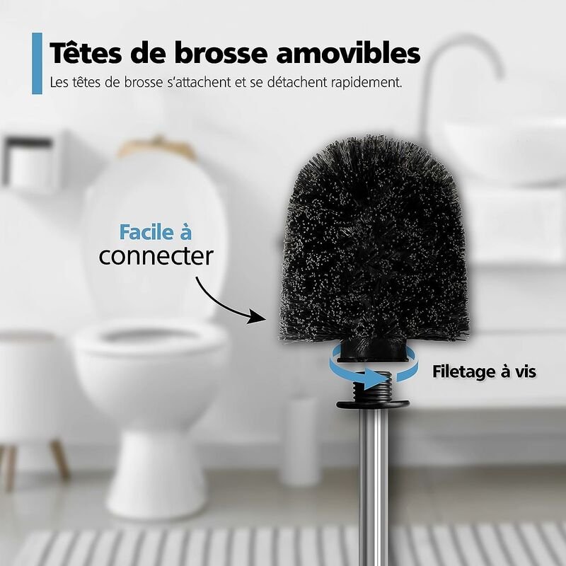 1 Brosse Jetable Pour Cuvette De Toilette Nettoyant Pour - Temu France