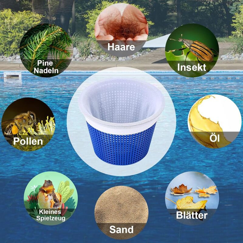 Chaussettes De Skimmer De Piscine, Chaussettes Skimmer Piscine, 12