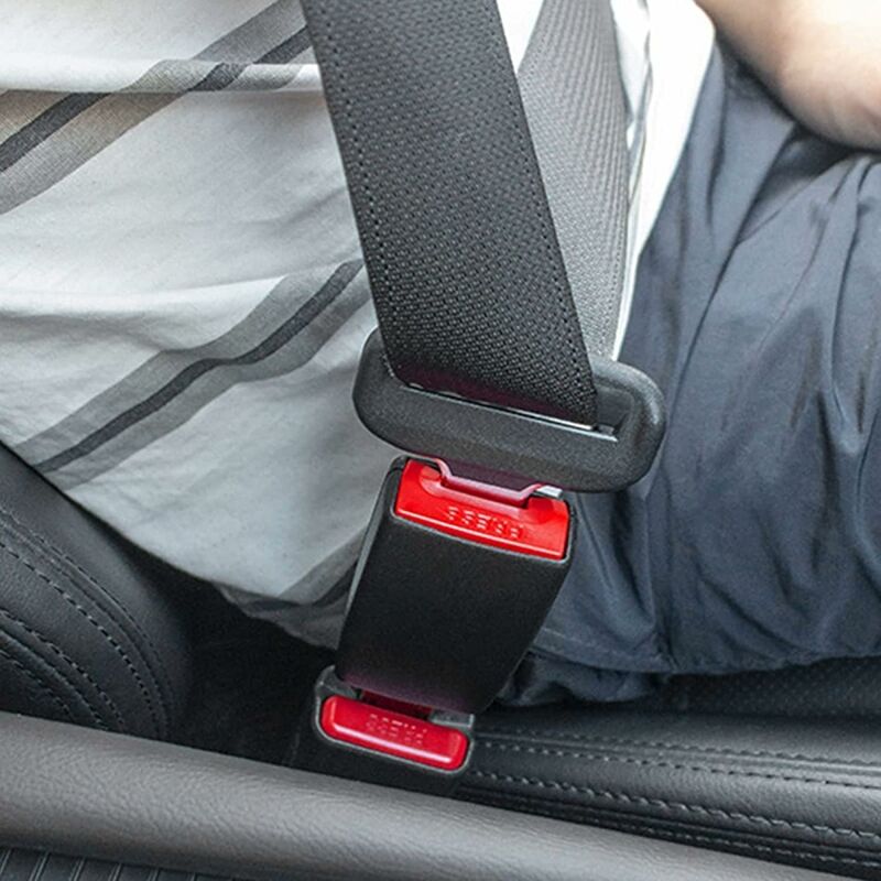 Rallonge de ceinture de sécurité, (languette en métal de 7/8'') Rallonges  de ceinture de sécurité de voiture, boucle de ceinture de sécurité,  extension de ceinture de sécurité pour sièges de sécurité pour