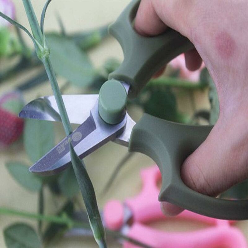 Fyearfly 195mm Cisailles à Émonder En Acier De Haute Dureté Ciseaux à Racines Bonsaï Outils De Coupe Ciseaux De Jardin Pour Outil Professionnel De Racine De Branche