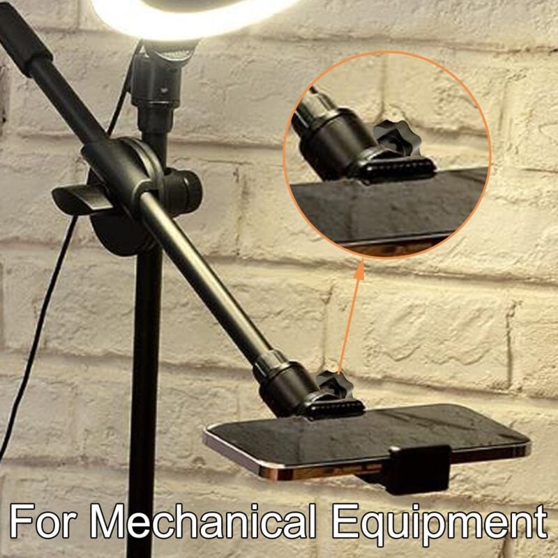 M METERXITY Lot De 12 Boutons à 6 étoiles, Filetage Femelle 6,35 Mm, Filetage Femelle De 25 Mm, Poignées De Serrage Pour Machines/électronique/travail Du Bois, Bouton Fileté à Visser En Laiton [noir