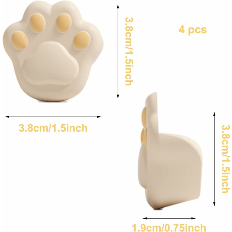 Protections D'angle En Silicone Souple - Lot De 4, Gris, Dimensions 4,5 X 4,5 X 4,5 Cm, Pour Coins De Table Et Meubles, Sécurité Enfant