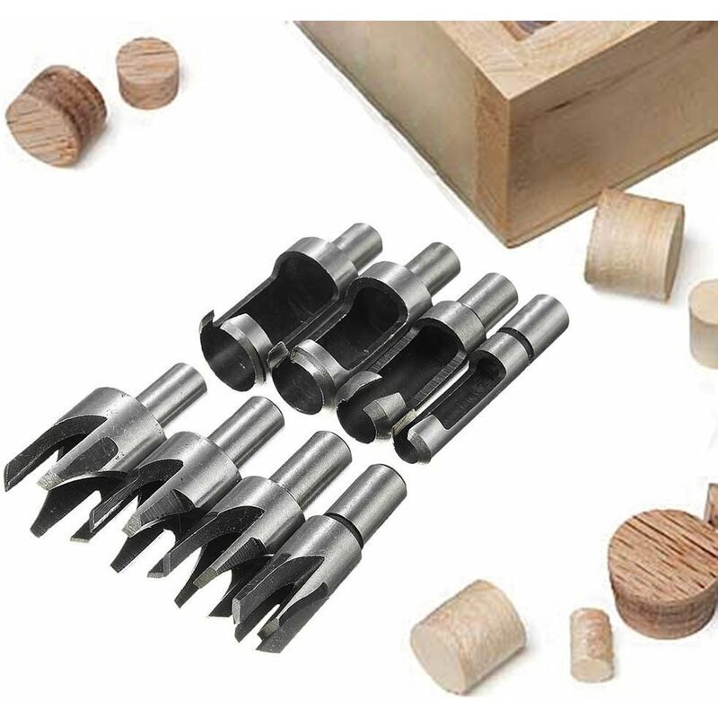 50pcs Bouchons De Trou De Poche En Bois De Pin - Kit Pour Assemblage Bois