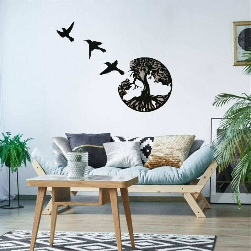Volant De Bateau En Bois Décoration Murale - Diamètre 3-50 Cm (variable), Couleur Beige, Décoration Marine