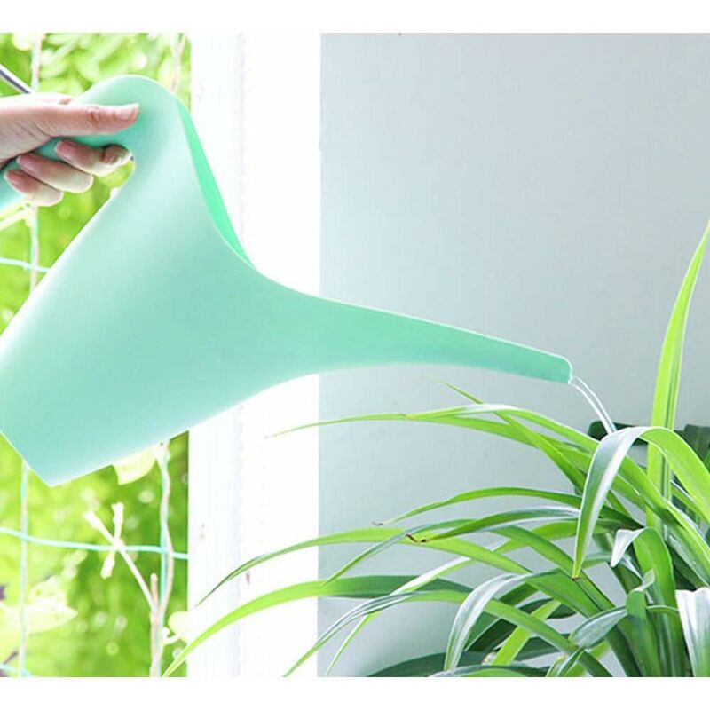 Arrosoir Plastia Medusa 1,8 L Vert - Bec Long, Poignée Confortable, Passeur Amovible | Pour Plantes D'Intérieur Et Extérieur